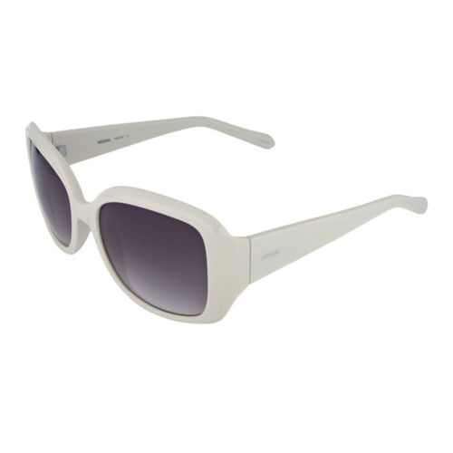 FOSSIL Lentes de sol X82757 Outlook Mujer Rectangular Blanco 100% UV
