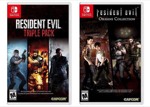 Resident Evil Triple Pack + Resident Evil Origins Collection Bundle para Nintendo Switch