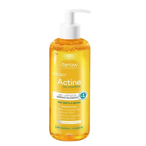 Darrow Actine Oil Control Gel limpiador para piel grasa 400 gr