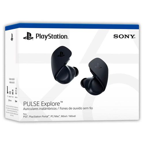 Audifonos inalambricos PULSE Explore PS5 Midnight Black