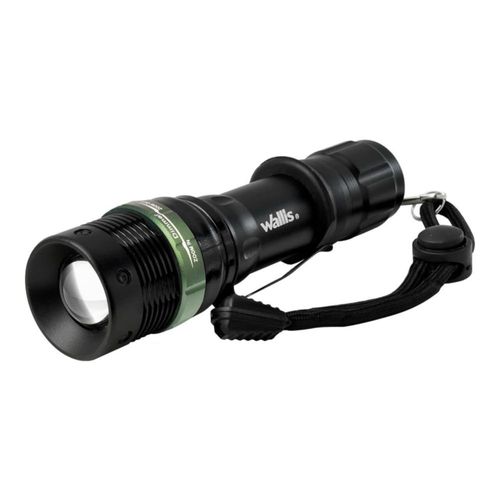 Linterna Wallis de luz led con zoom y batería recargable