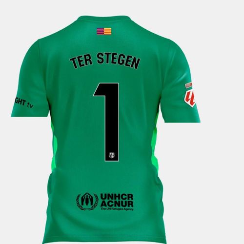 Increible! Jersey Playera Ter Stegen 1 Edicion Especial Verde La Liga 2026