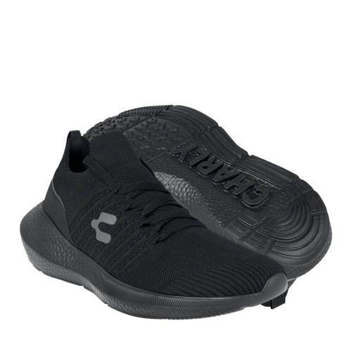 TENIS CHARLY HOMBRE 1086450001 TEXTIL NEGRO
