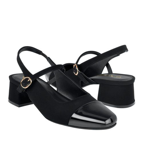 ZAPATOS MUJER CLASBEN PARIS SUEDE NEGRO