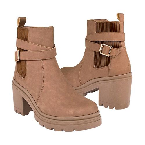 BOTINES DURANDIN MUJER 6813 SUEDE CAFÉ