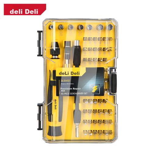 Desarmador Deli Dl1045D Set 65 Piezas Precisión