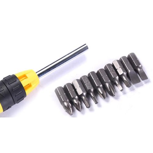 Desarmador Stanley Stht68010-8 Juego 11 Piezas Carraca Multifuncional