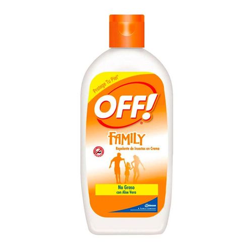 Repelente de Insectos Off Family Crema 200 ml