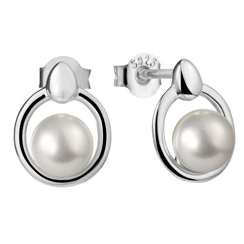 Aretes enso 925 para mujer ese119s plateado