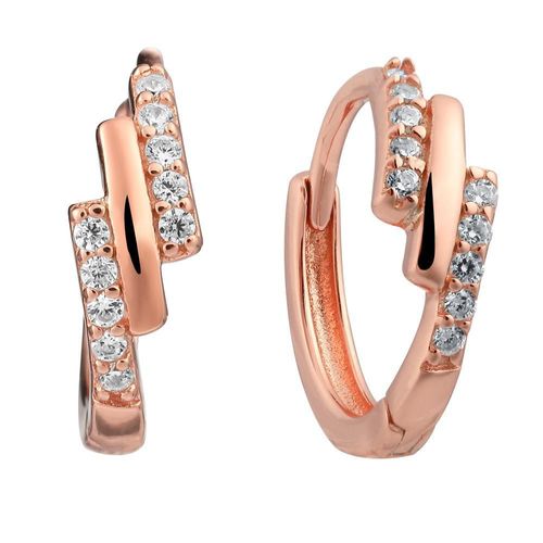 Aretes enso 925 para mujer ese122r plateado