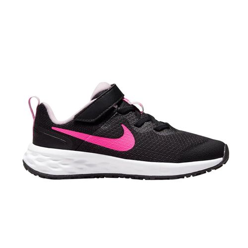 Tenis Nike Revolution 6 NN (PSV) Negro-Niñas DD1095-007