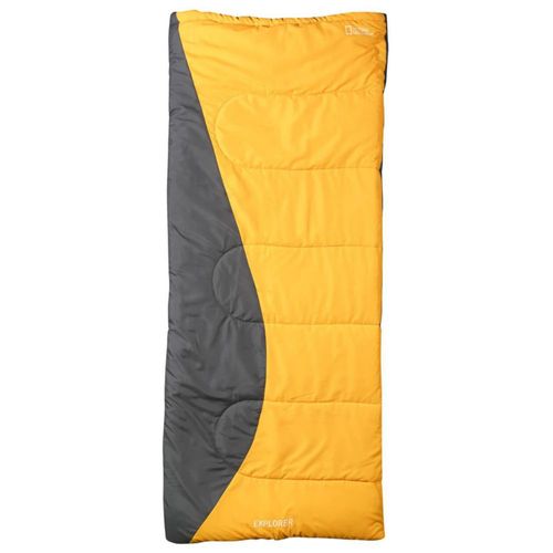 Bolsa para dormir Nat Geo Explorer, -2° C hasta +14° C, amarillo con verde olivo