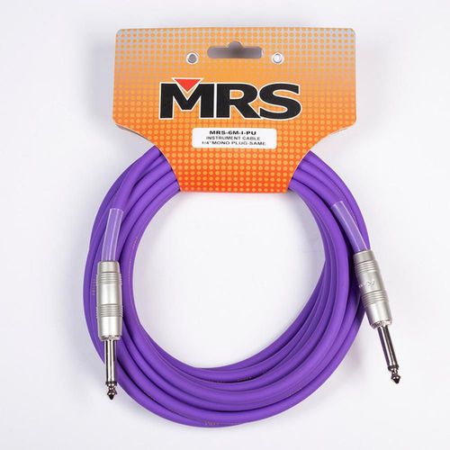 Cable para instrumento de 6 m 1/4" mono mrs-6m-i-pu morrison