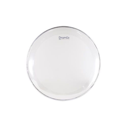 Parche para bombo reinforce clear 2 sr de 18” dr-18rcsrw-2p drumco