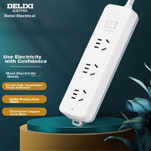 Multicontacto 3 Salidas DELIXI CD98J-L 5m