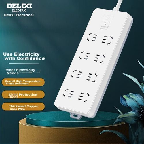 Multicontacto 8 Salidas DELIXI CD98J-L 3 Metros