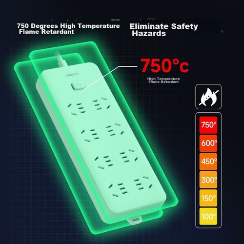 Multicontacto 8 Salidas NVC EP481P 3m