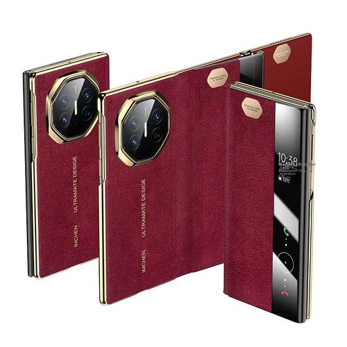 Funda Para Huawei Mate Xt Im-Chen Alcantara Rojo