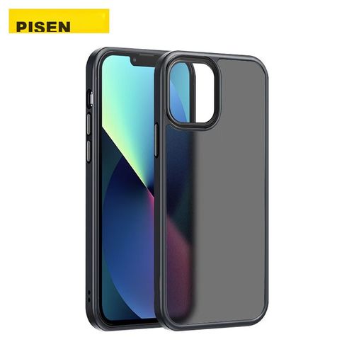 Funda Para Iphone 13 Pro Max Pisen Mate Negra