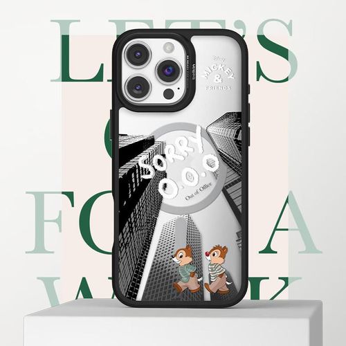 Funda Para Iphone 16 Pro Max Disney Chip N Dale Magsafe Plástico