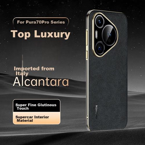 Funda Para Huawei Pura 70 Pro Im-Chen Alcántara Gris