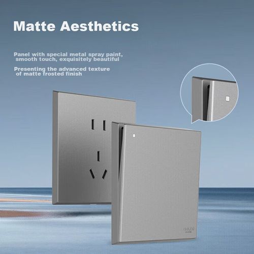 Interruptor Doble Control DELIXI CD229 Gris