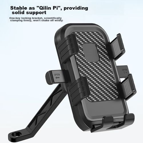 Soporte para Teléfono Bicicleta o Moto Paipitao Negro