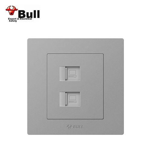 Enchufe Cat6 BULL G31T222B Gris