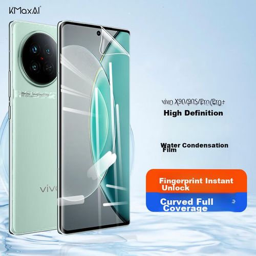 Mica Protector De Pantalla KMaxAI Hidrogel Para Vivo /100/X90s/X90/Pro/S19Pro