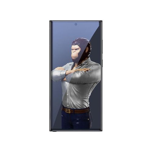 Mica Protector De Pantalla Para Galaxy S23 Ultra Mr Blue Gorilla