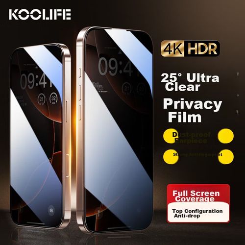 Mica Protector De Pantalla KOOLIFE Para iPhone 16 Pro