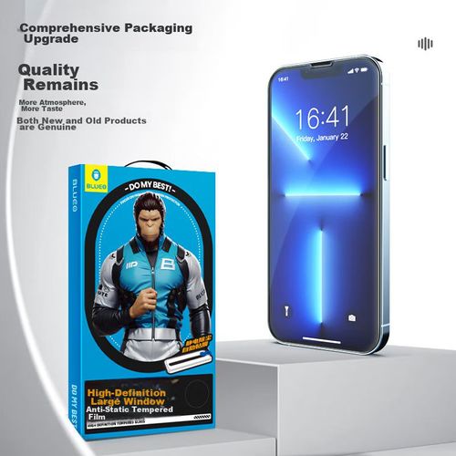 Mica Protector De Pantalla HD Para iPhone 13/14 Sr Blue Gorilla