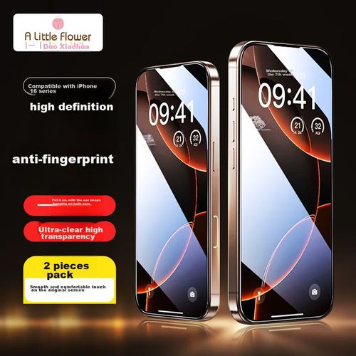 Mica Protector De Pantalla Para iPhone 16 Plus ALittleFlower