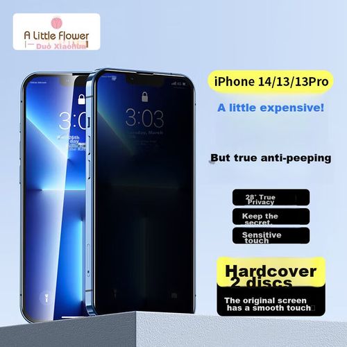 Mica Protector De Pantalla De Privacidad ALittleFlower Para iPhone 14/13/13pro
