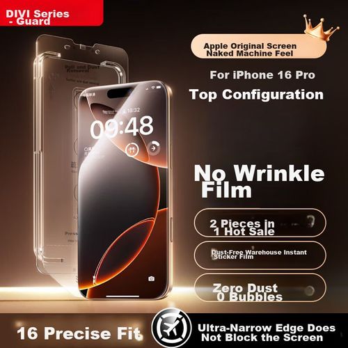 Mica Protector De Pantalla DIVI Para iPhone 16 Pro