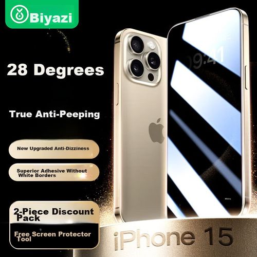 Mica Protector De Pantalla Para iPhone 15 Pro Max BIAZE