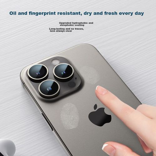 Protector De Lentes Para iPhone 16 Pro Max Vidrio Templado