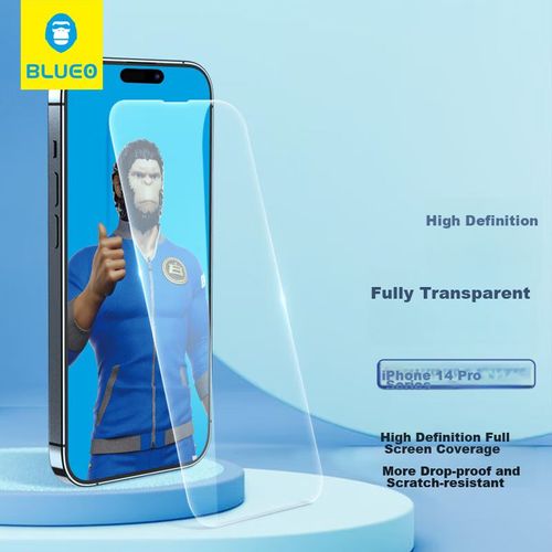 Mica Protector De Pantalla BLUEO Para iPhone 14 Pro