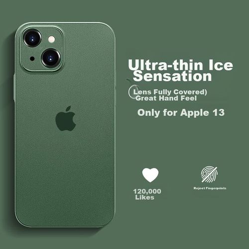 Funda Para IPHONE 13 Neyaa Plástico Mate Verde Bosque