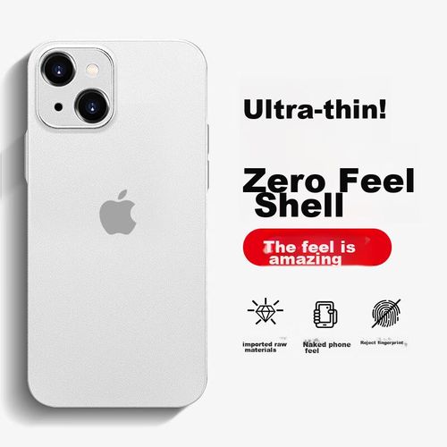 Funda Para IPHONE 13 Mini Neyaa Plástico Mate Blanco Ahumado
