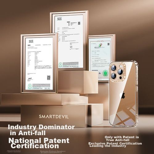 Funda Para IPHONE 16 Pro Smartdevil TPU Transparente