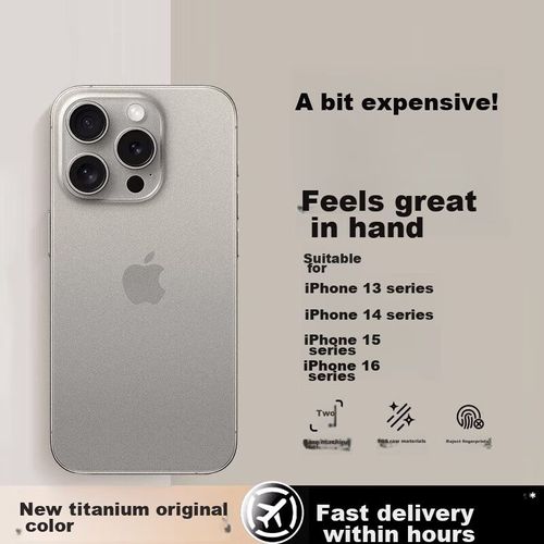 Funda Para IPHONE 16 Pro Divi Plástico Gris Translúcido