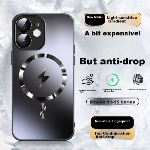 Funda Para IPHONE 12 Ekakashop Magsafe Pet Negra