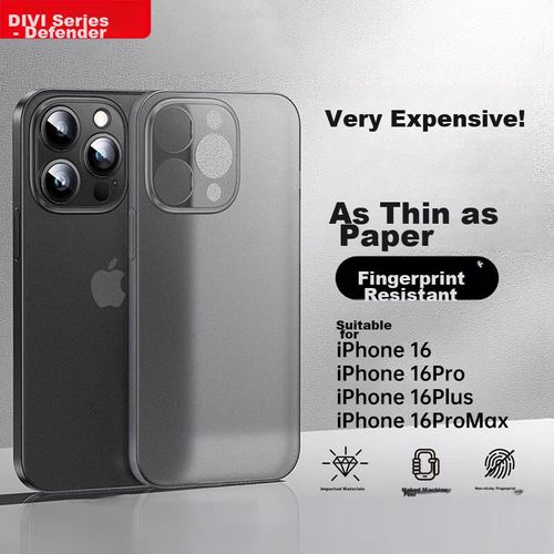 Funda Para Apple IPHONE 16 Pro Divi Policarbonato Negro