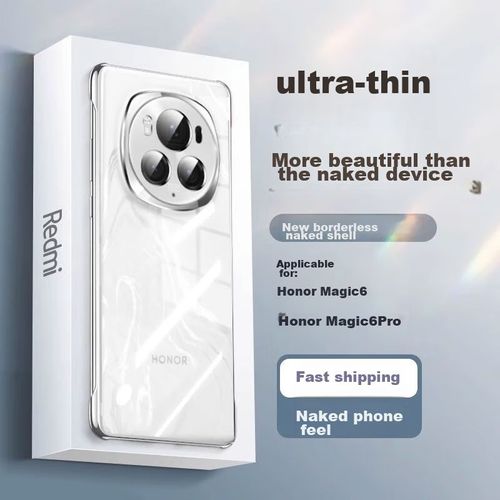Funda Para HONOR Magic6 Pro Pozzo Ultrafina Transparente Material Alemán