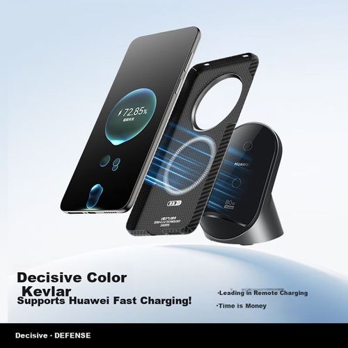 Funda Para HUAWEI Mate 70 Pro Defense Fibra Aramida Kevlar Agua Profunda