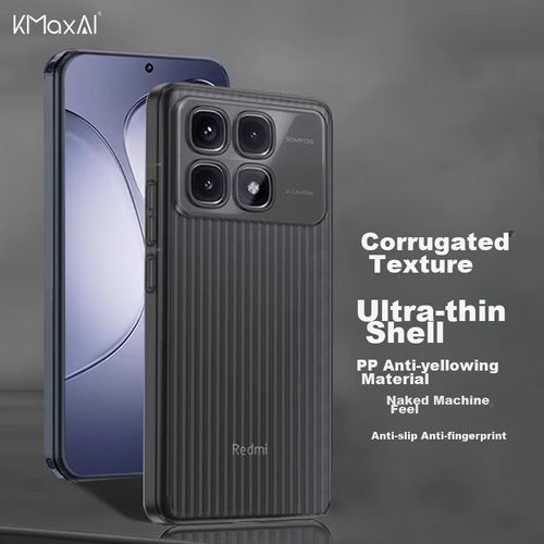 Funda Para XIAOMI REDMI K70 Pro Kmaxai Pp Mate Transparente Negro