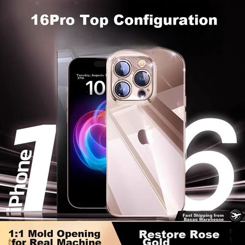 Funda Para IPHONE 16 Ultra Pozzo Cristal De Hielo Transparente