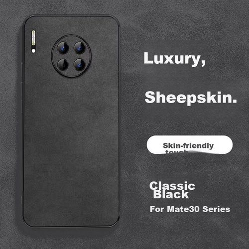 Funda Para HUAWEI Mate 30 Pozzo Cuero Negro A Prueba De Golpes