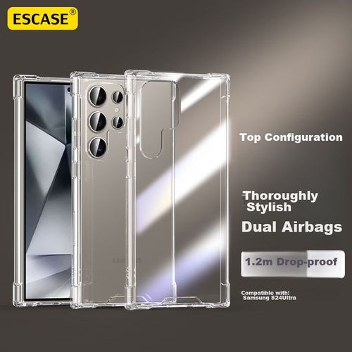 Funda Para SAMSUNG S24 Ultra Escase TPU Transparente